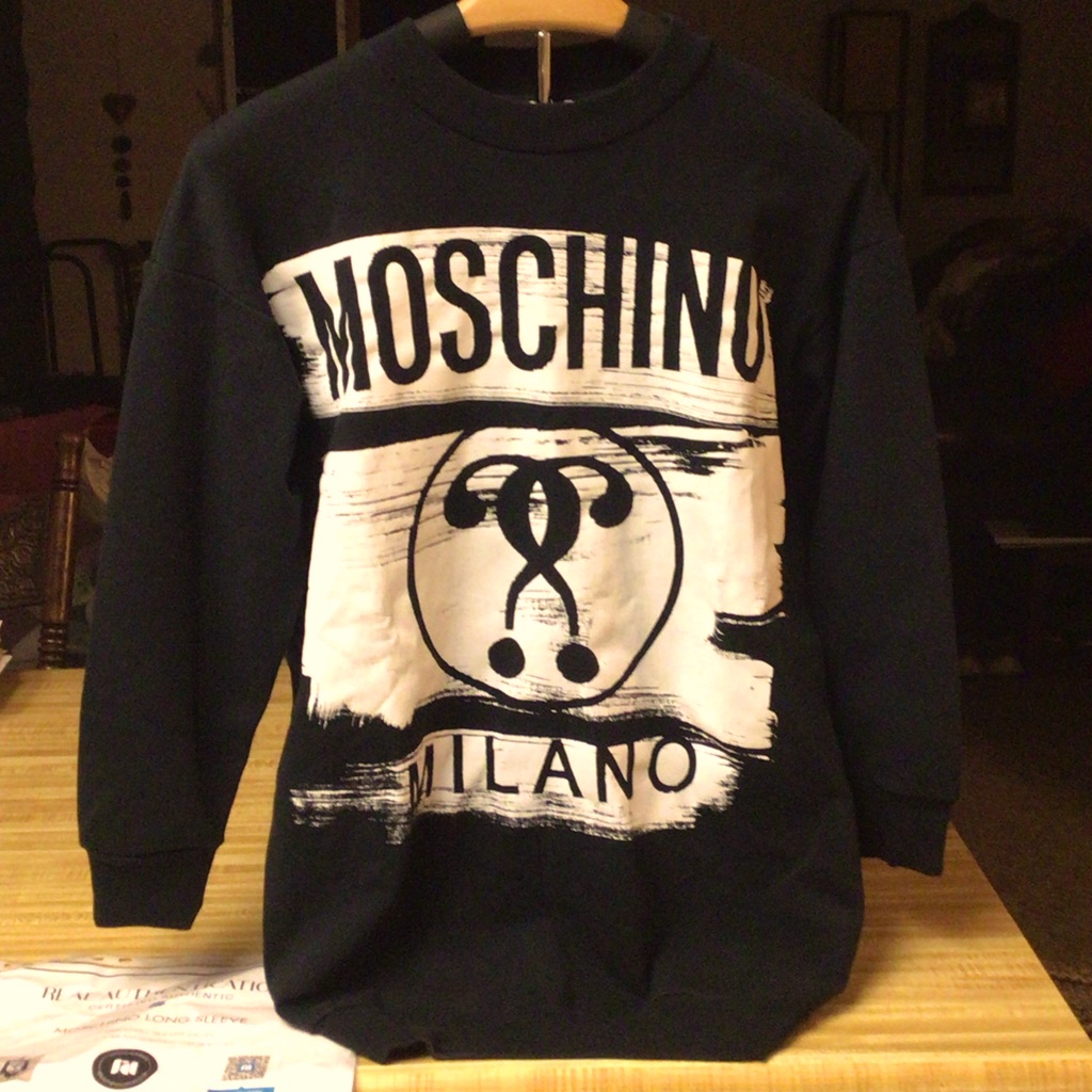 Moschino Couture! Long Sleeve Sweatshirt